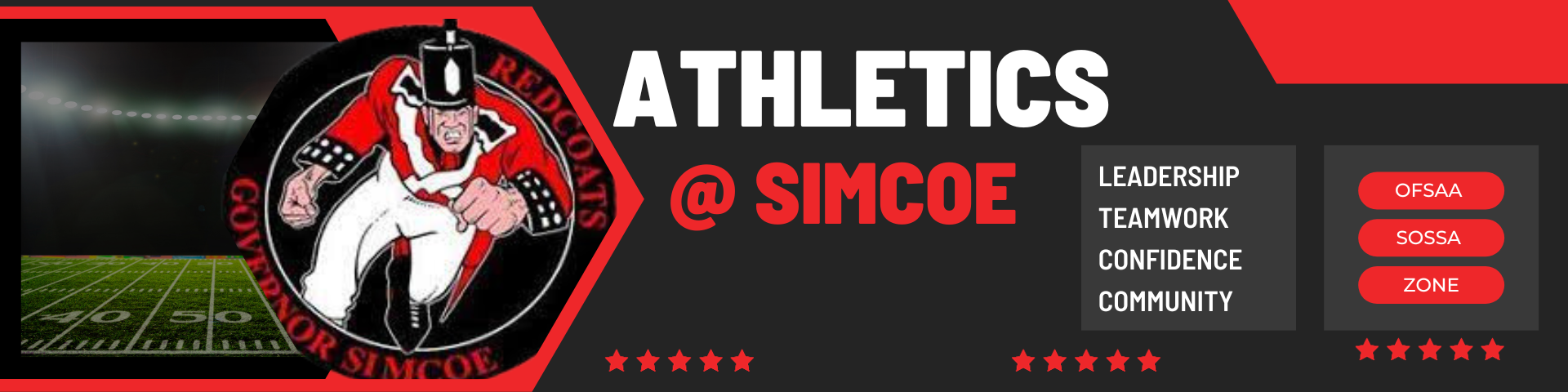 Black and Red Modern American Football Presentation